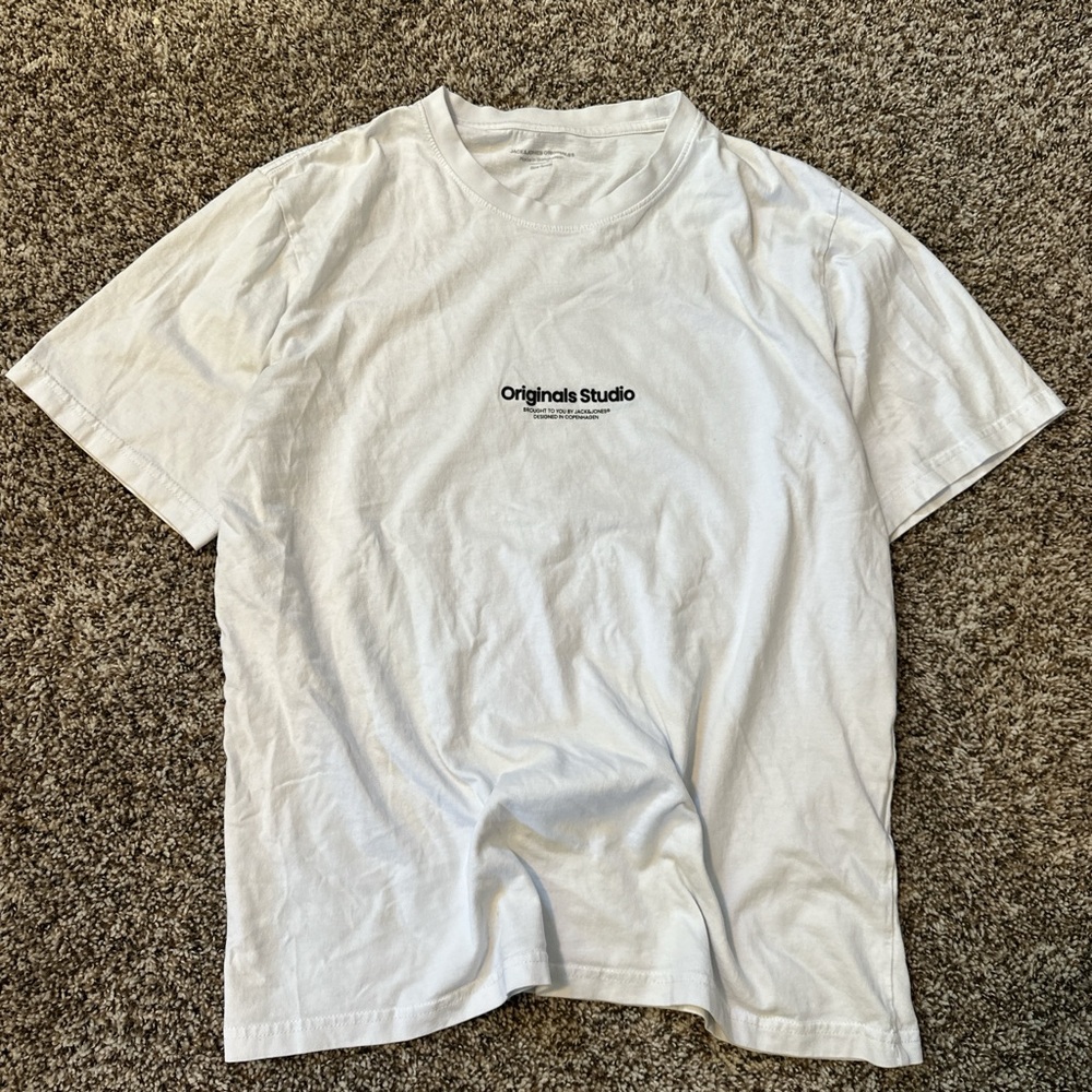 white originals studio tee